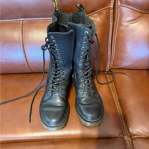 Dr. Martens Black Combat Boots